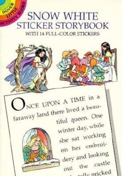 Paperback Snow White Sticker Storybook Book