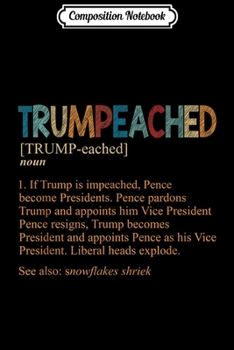 Composition Notebook: Vintage Trumpeached Definition  Journal/Notebook Blank Lined Ruled 6x9 100 Pages