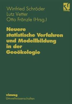 Paperback Neuere Statistische Verfahren Und Modellbildung in Der Geoökologie [German] Book