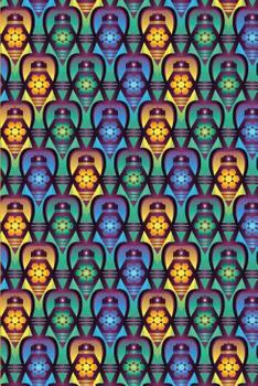 Paperback Microdosing Journal - Lanterns: Track Your Psychedelic Microdosing Experiences Book