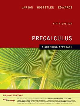 Hardcover Precalculus: A Graphing Approach Book