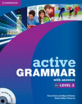 Paperback Active Grammar with Answers, Level 2 [With CDROM] Book