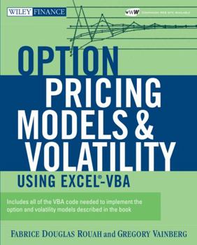 Paperback Option Pricing Models and Volatility Using Excel-VBA Book