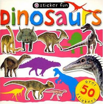 Paperback Sticker Fun: Dinosaurs Book