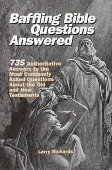 Hardcover Baffling Bible Questions Answered Book