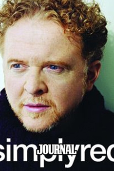 Paperback Journal: Simply Red British Soul And Pop Band Mick Hucknall Singer Songwriter Best New Artist in 1987, 110 blank pages, 6x 9: W Book