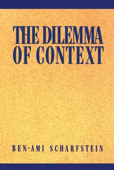 Paperback The Dilemma of Context Book