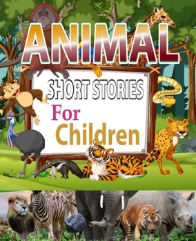 Paperback Animal Stories for Children [Large Print] Book