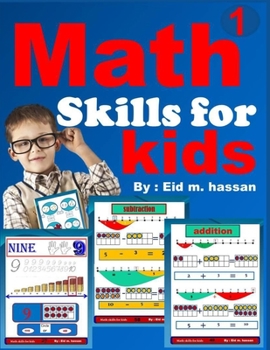 Paperback Math skills for kids: Math skills.activities.hand counting.addition.suptraction.shapes Book