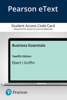 Printed Access Code Business Essentials Book