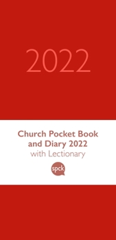 Hardcover Church Pocket Book and Diary 2022 Red Book