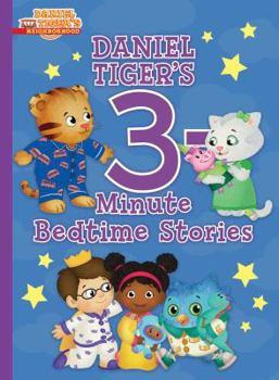 Hardcover Daniel Tiger's 3-Minute Bedtime Stories Book