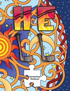 Paperback H E Double Hockey Sticks: Handwriting Practice Paper Book