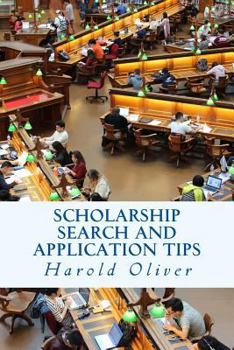 Paperback Scholarship Search and Application Tips Book