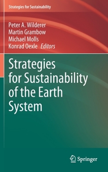 Hardcover Strategies for Sustainability of the Earth System Book