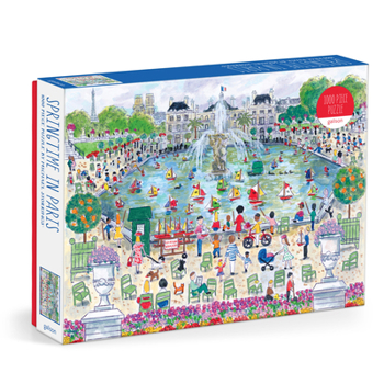 Misc. Michael Storrings Springtime in Paris 1000 Piece Puzzle Book
