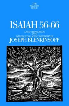 Isaiah 56-66: A New Translation with Introduction and Commentary (Anchor Bible) - Book  of the Anchor Yale Bible Commentaries
