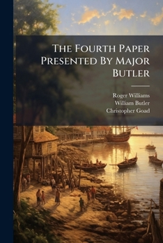 Paperback The Fourth Paper Presented By Major Butler Book