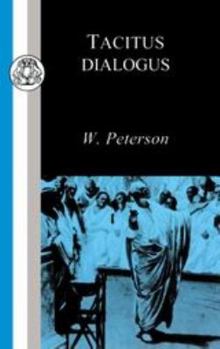 Paperback Tacitus: Dialogus de Oratoribus Book