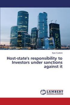 Paperback Host-state's responsibility to Investors under sanctions against it Book