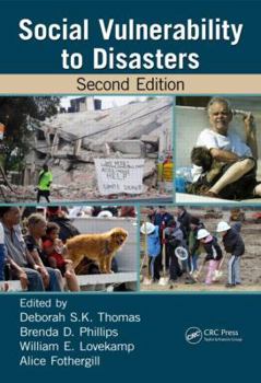 Hardcover Social Vulnerability to Disasters Book