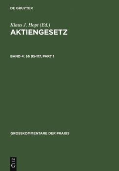Hardcover §§ 95-117 (Großkommentare der Praxis) (German Edition) [German] Book
