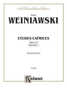 Paperback Etudes-Caprices, Op. 18, Vol 1 Book