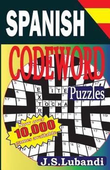 Paperback Spanish Codeword Puzzles [Spanish] Book