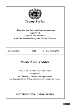 Paperback Treaty Series 3053 Book