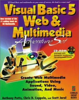 Paperback Visual Basic 5 Web and Multimedia Adventure Set Book