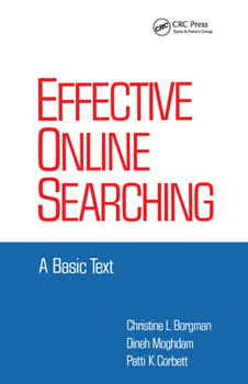 Paperback Effective Online Searching: A Basic Text Book