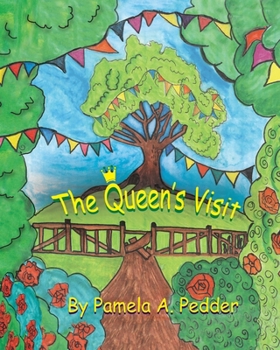 Paperback Queens Visit [Large Print] Book