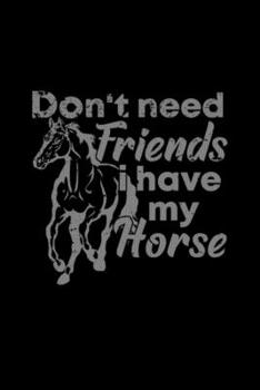 Horses Horse Notebook: Blank Lined Notebook Journal for Work, School, Office | 6x9 110 page