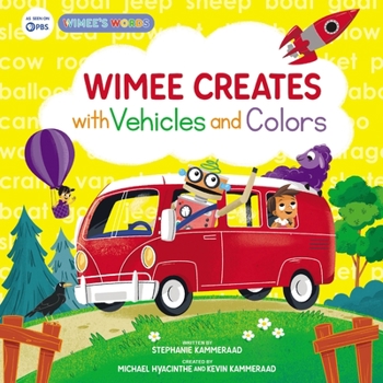 Hardcover Wimee Creates with Vehicles and Colors Book