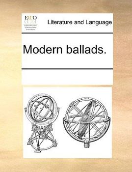 Paperback Modern Ballads. Book