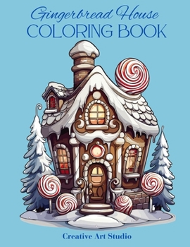 Paperback Gingerbread House: Coloring Book