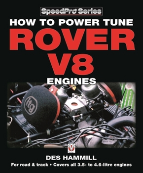 Paperback How to Power Tune Rover V8 Engines for Road & Track Book