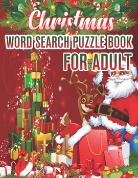 Christmas Word Search Puzzle book For Adult: Word Search Puzzle book (volume 1)