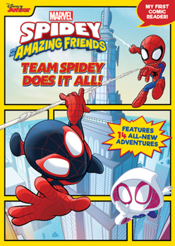 Paperback Spidey and His Amazing Friends: Team Spidey Does It All!: My First Comic Reader! Book