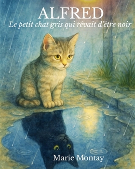 Alfred, le Petit Chat Gris qui Rêvait d'être Noir