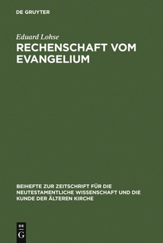 Hardcover Rechenschaft vom Evangelium [German] Book