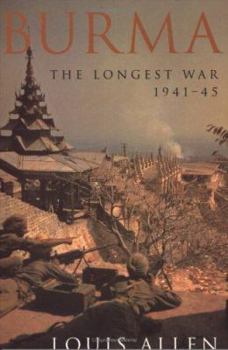 Paperback Burma: The Longest War 1941-1945 Book