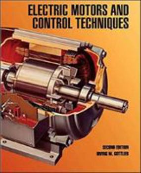 Paperback Electric Motors and Control Techniques Book