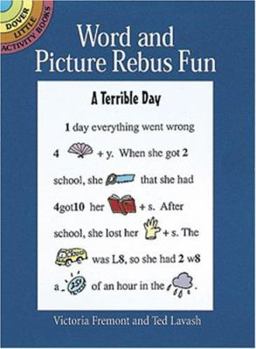 Paperback Word and Picture Rebus Fun Book
