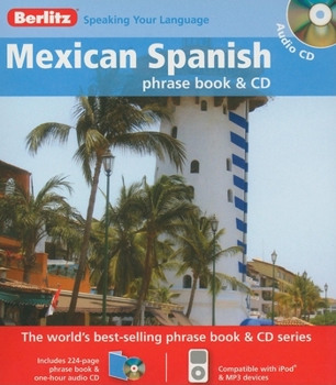 Audio CD Berlitz Mexican Spanish Phrase Book & CD [With Mexican Spanish Phrase Book & Dictionary] Book