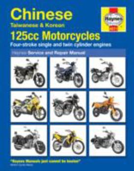 Paperback Chinese 125 Motorcycles Service and Repair Manual Book