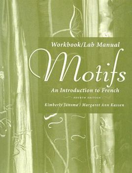 Paperback Workbook/Lab Manual for Motifs: An Introduction to French Book