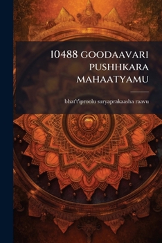 Paperback 10488 goodaavari pushhkara mahaatyamu [Telugu] Book