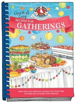 Hardcover Quick & Easy Recipes for Gatherings Book