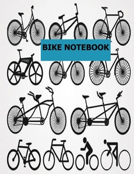 Paperback Bike Notebook: bike Book